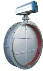 TD641W氣動通風蝶閥產品圖