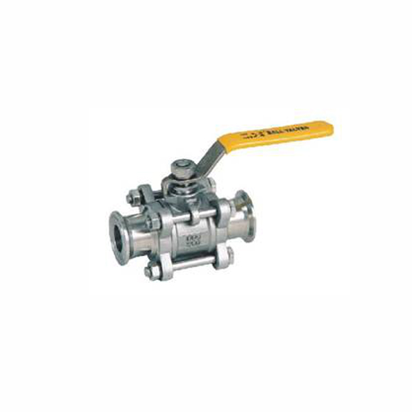 三片式卡箍球閥