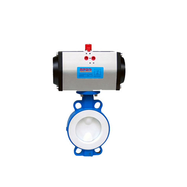 D671F46/F3/F4 氣動對夾襯氟蝶閥